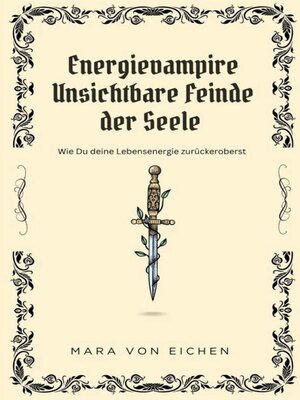 cover image of Energievampire unsichtbare Feinde der Seele